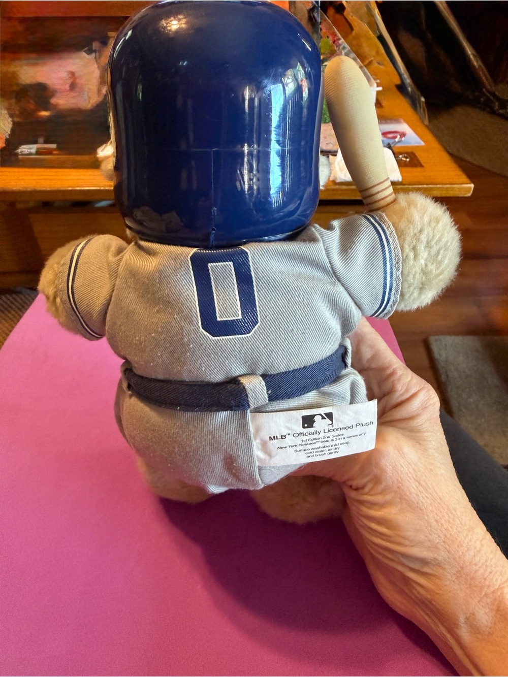 New York Yankee Teddy Bear - Picture 6 of 6